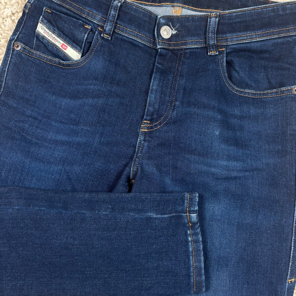 Diesel Slandy Skinny Jeans Women 29 Blue Stretch Denim 09C19 Low Rise